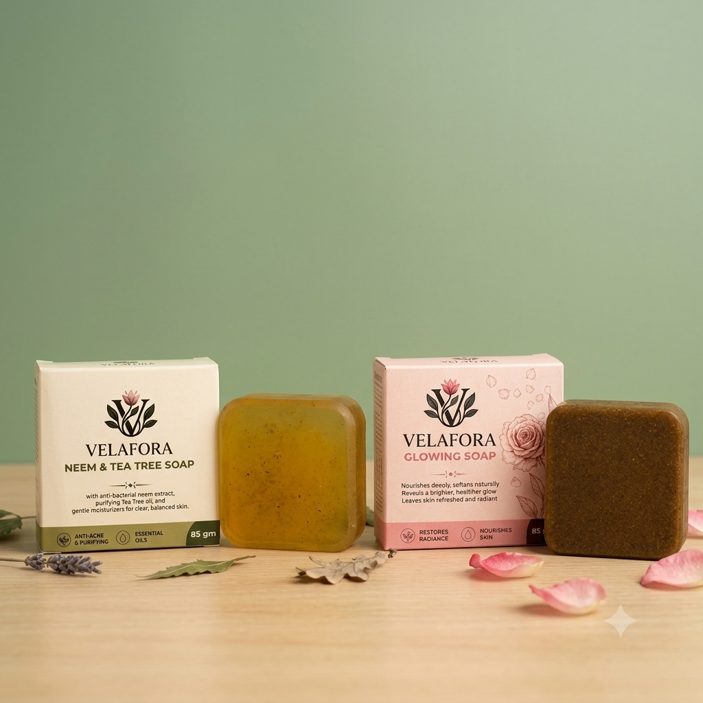 Neem & Tea Tree Soap vs. Glowing Soap: Which One Fits Your Skin?